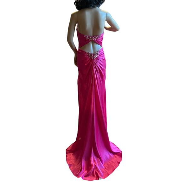 FLIRT PROM BY MAGGIE SOTERRO P4556 in Pink Royal size 4 - Picture 5 of 16